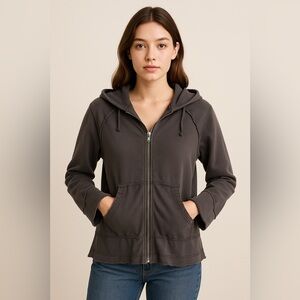 Raw Earth Wild‎ Sky 100% Organic Cotton Hoodie Women's Size M
